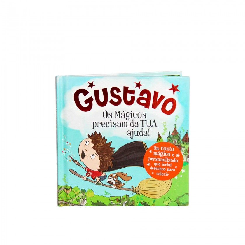 Livro Conto Mgico Gustavo