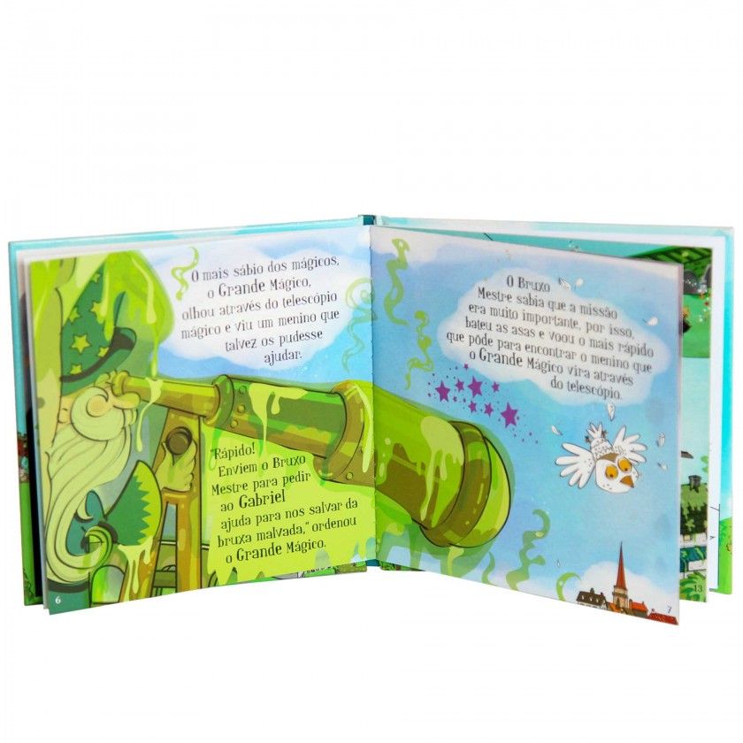 Livro Conto Mgico Gabriel