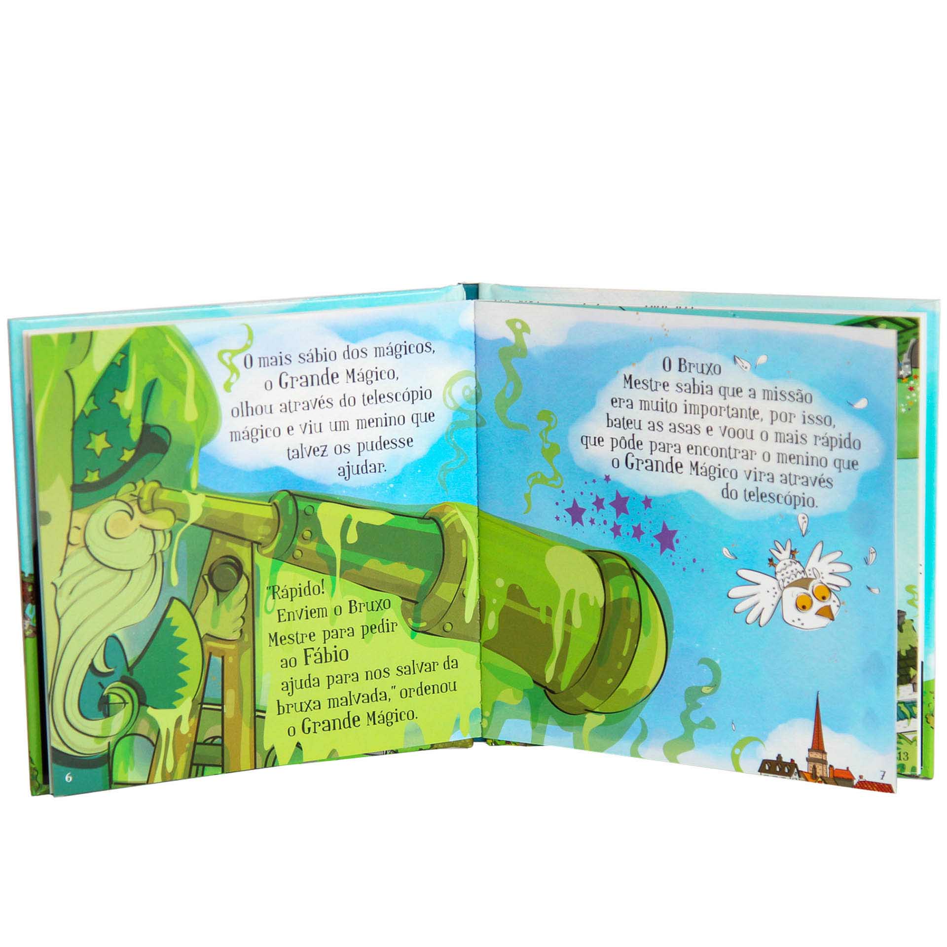 Livro Conto Mágico Fábio