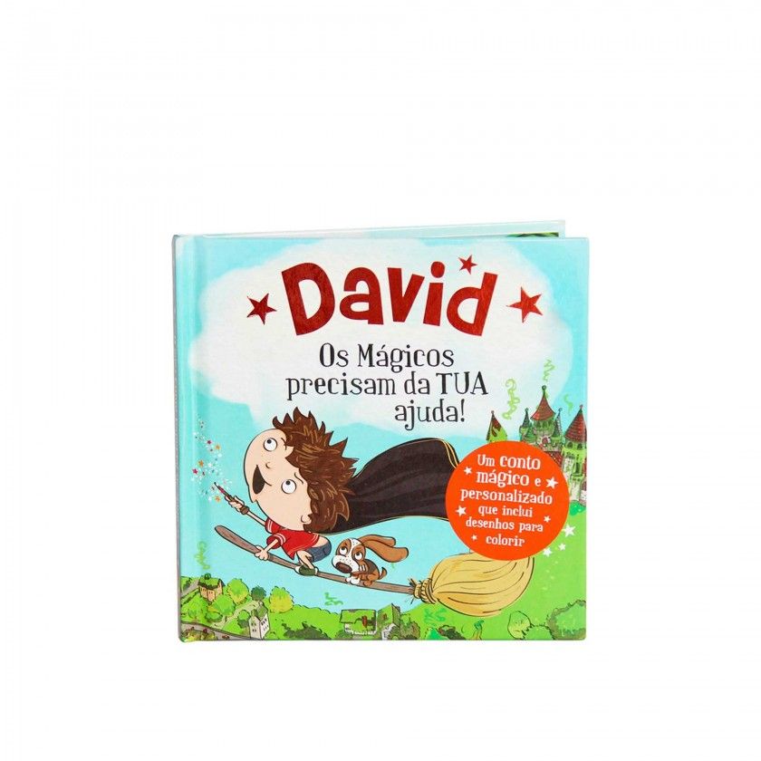 Livro Conto Mágico David Livro Conto Mágico David