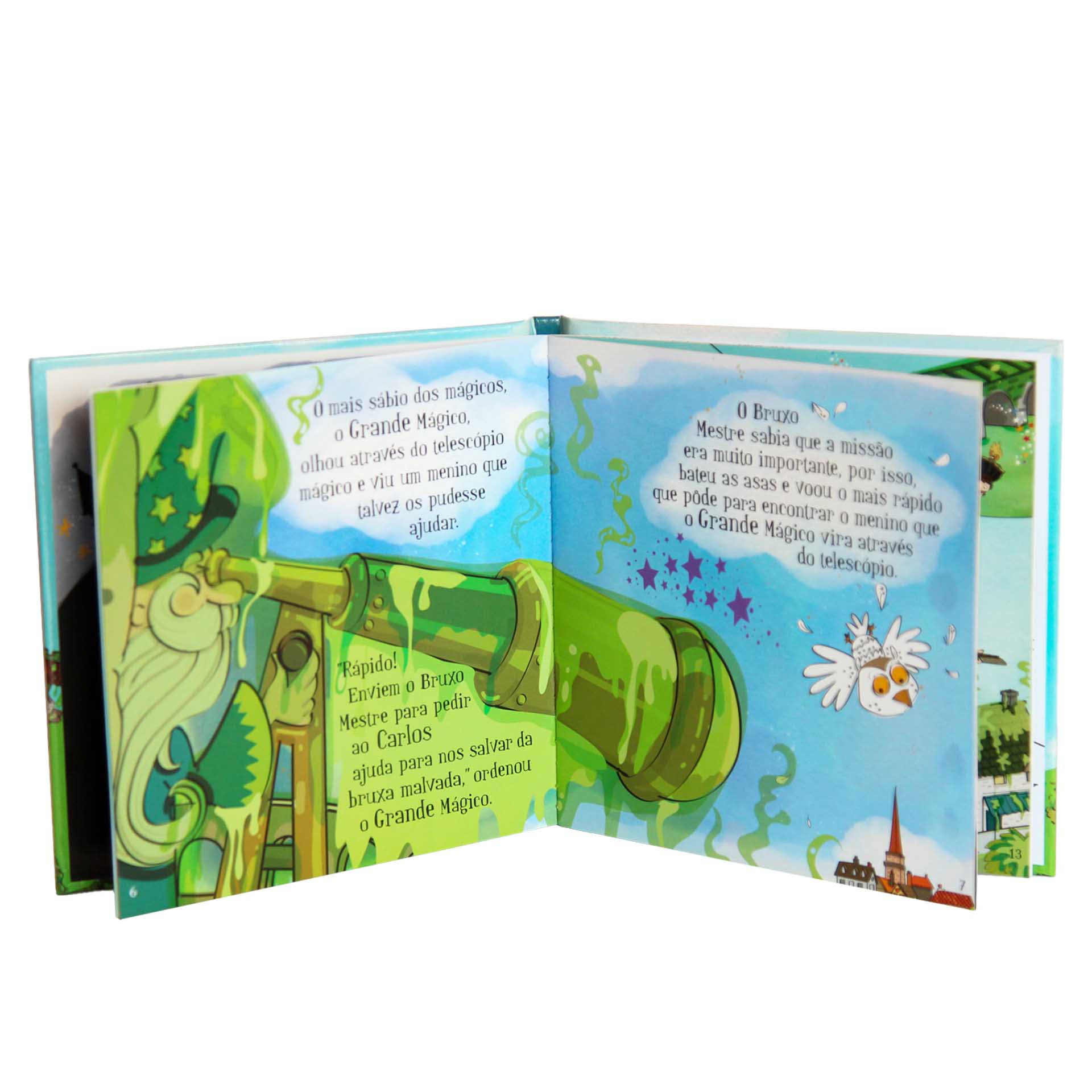 Livro Conto Mágico Carlos