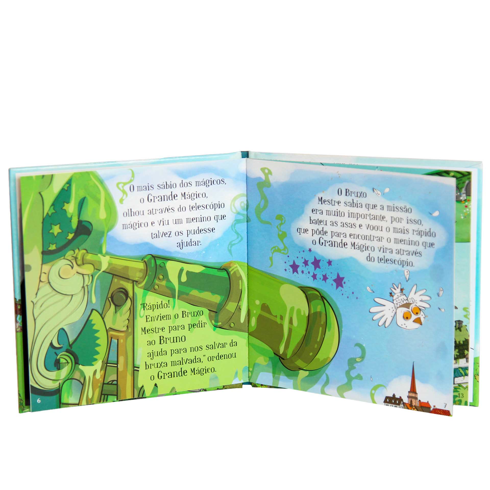 Livro Conto Mágico Bruno