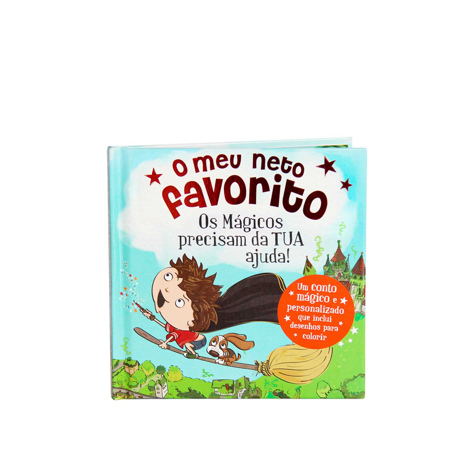 Livro Conto Mágico O Meu Neto Favorito