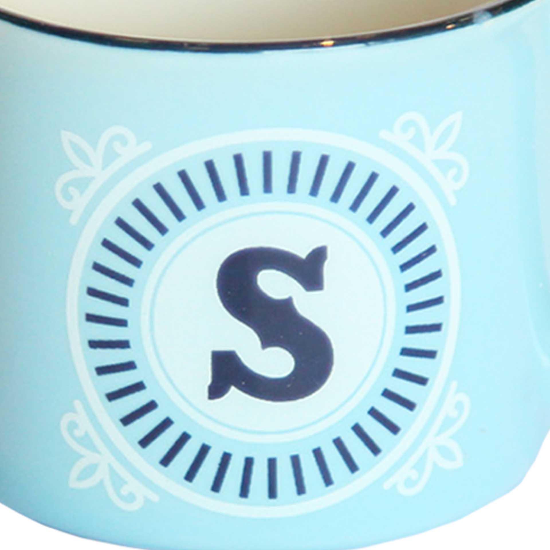 Chávena Expresso Letra S