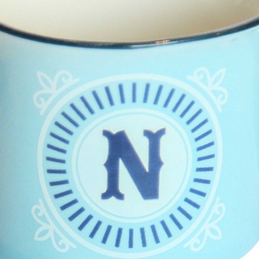 Chávena Expresso Letra N Chávena Expresso Letra N