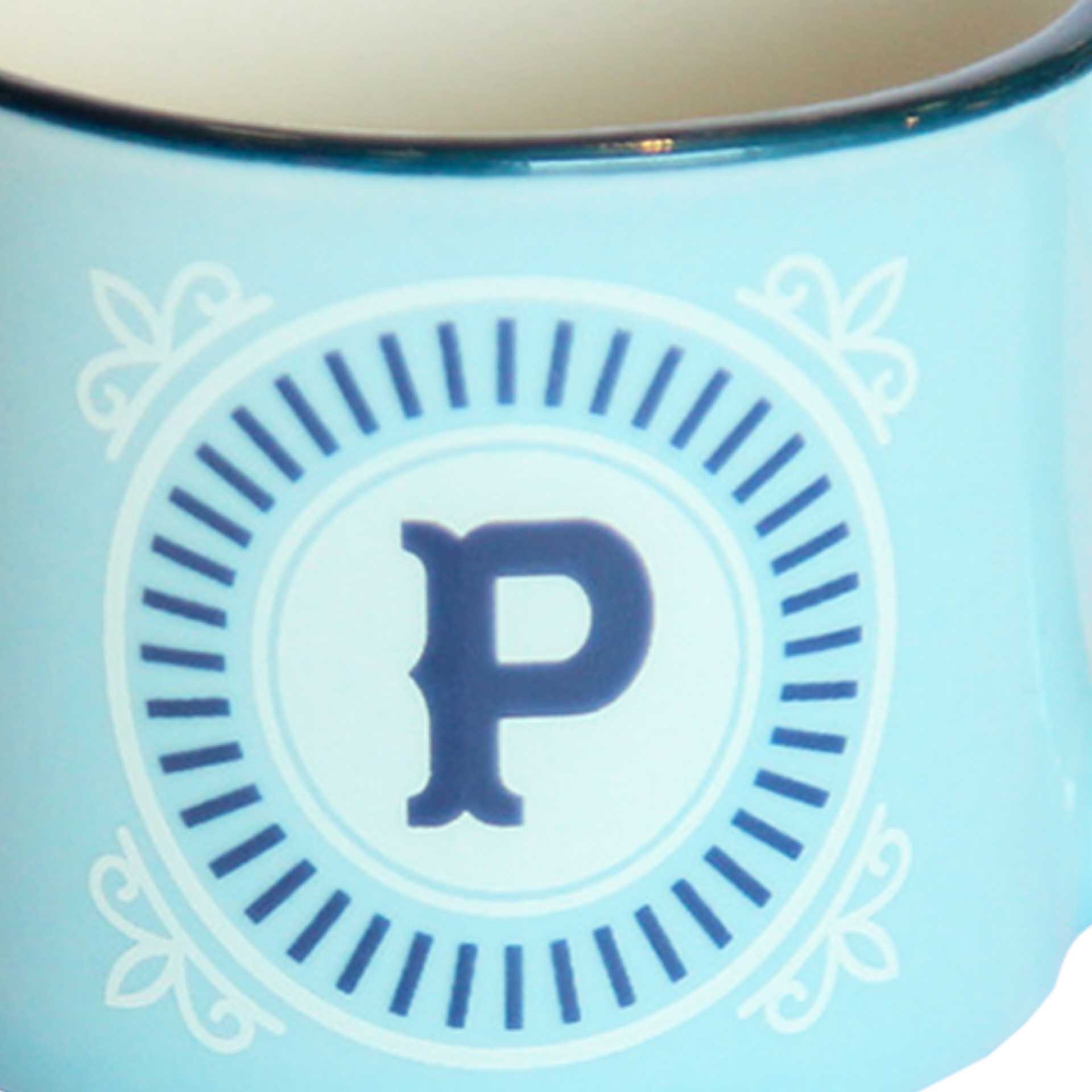 Chávena Expresso Letra P