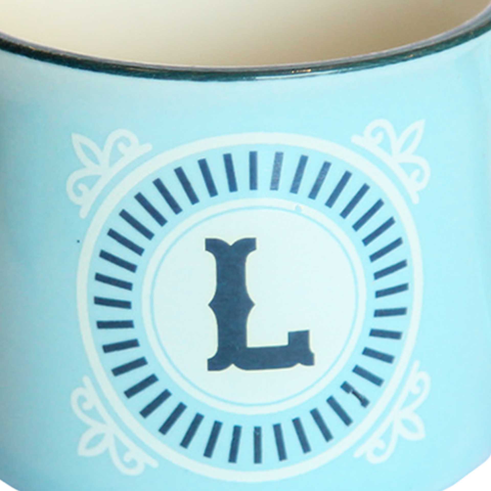 Chávena Expresso Letra L