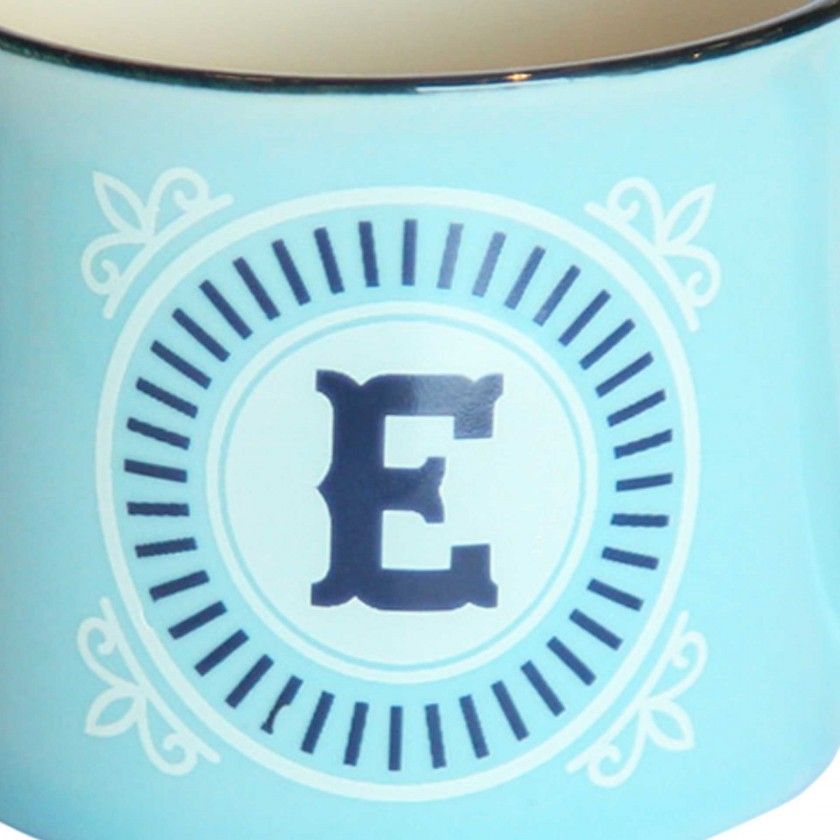 Chávena Expresso Letra E Chávena Expresso Letra E