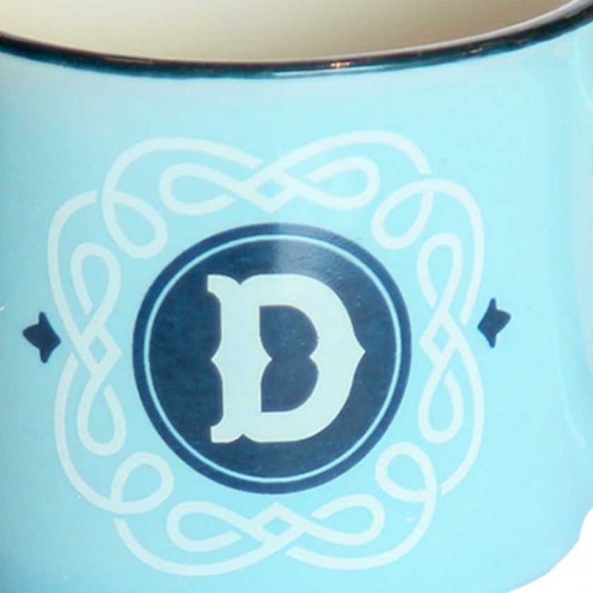 Chávena Expresso Letra D Chávena Expresso Letra D