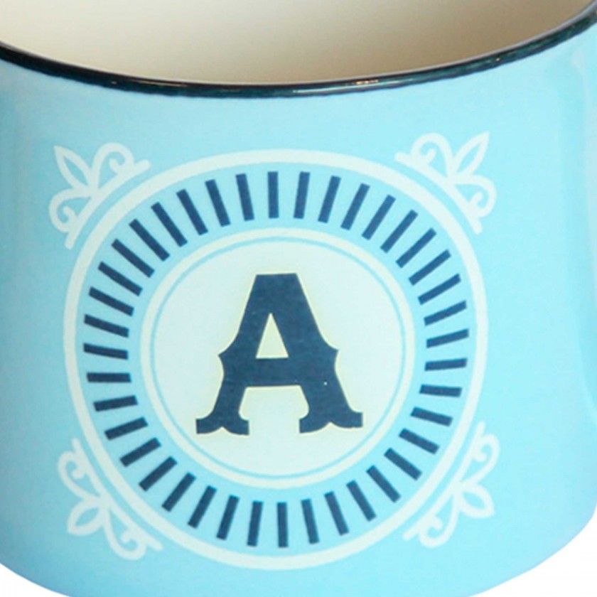 Chávena Expresso Letra A Chávena Expresso Letra A