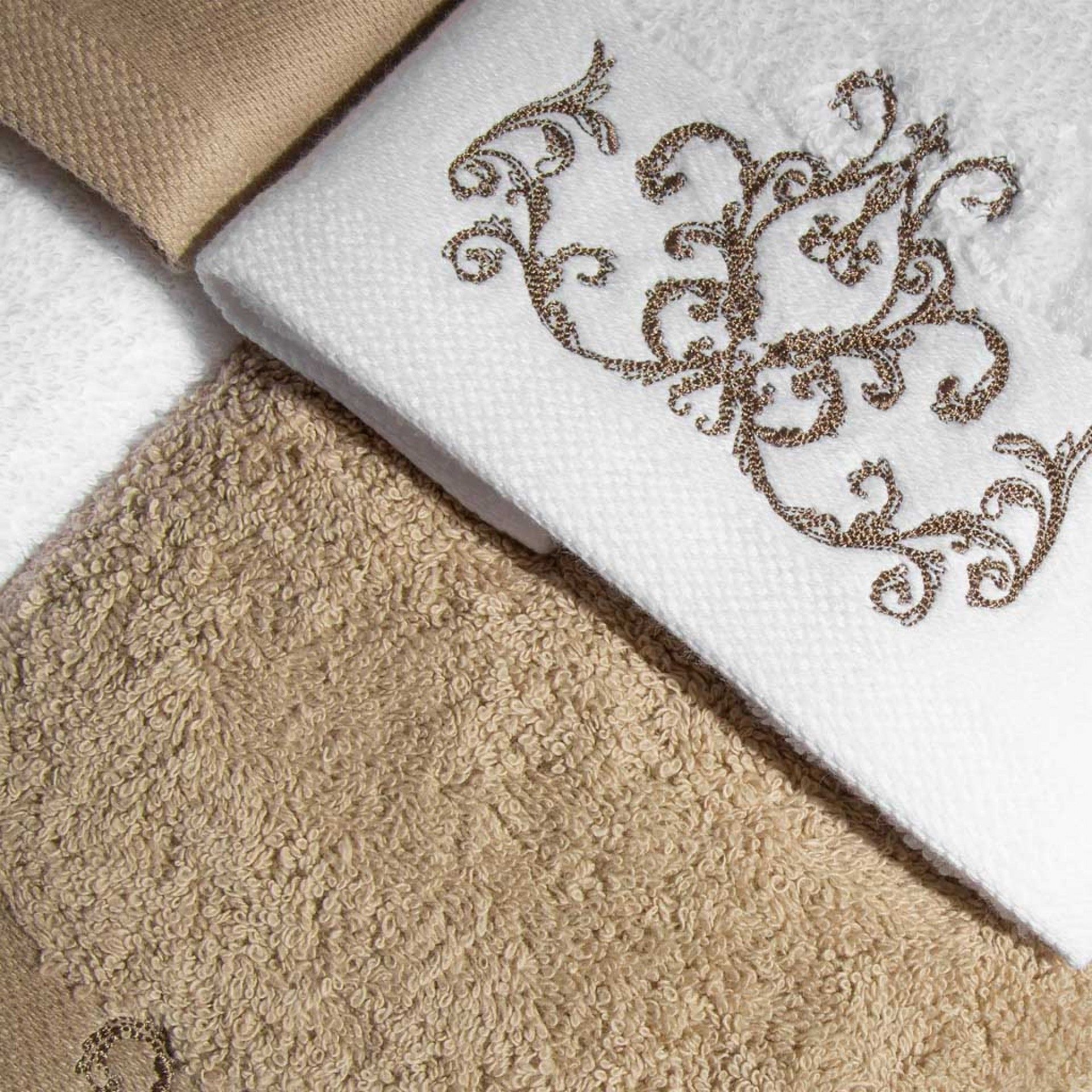 Jogo Banho 100% Algodão Classic 4 Terra 6 Peças