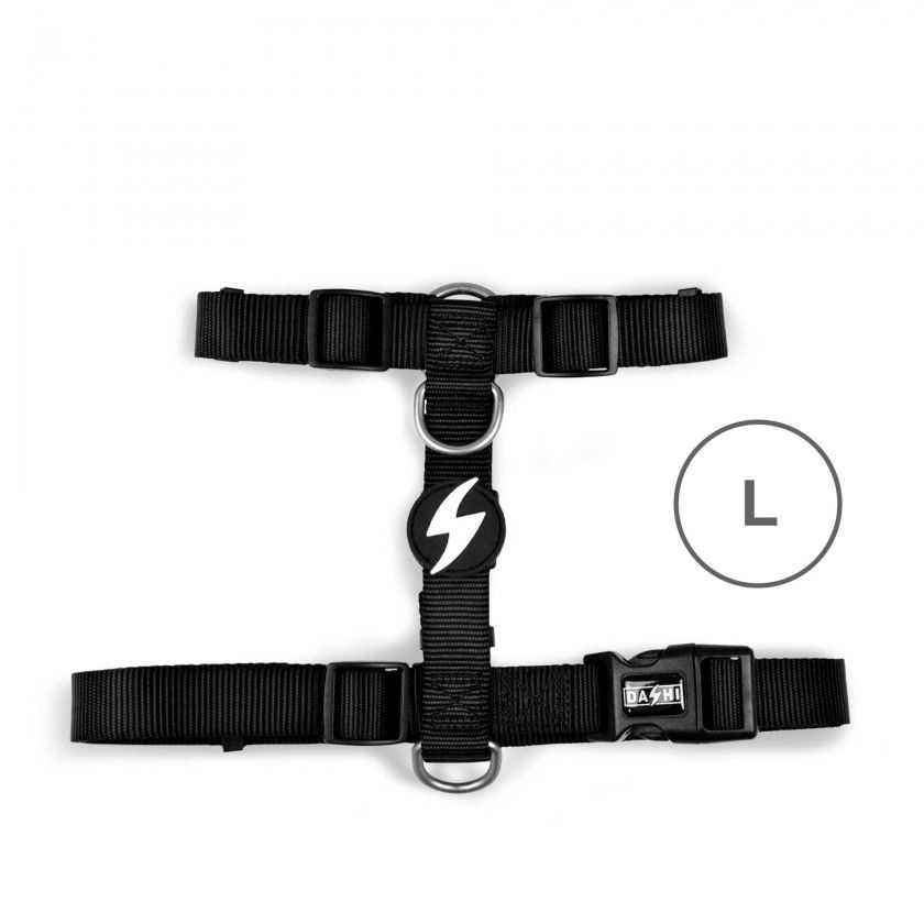 Arnes Dashi Solid Colors Preto L Arnes Dashi Solid Colors Preto L