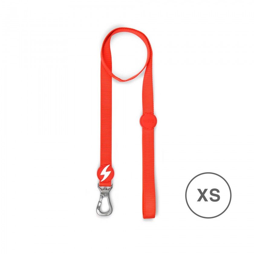 Trela Dashi Solid Colors Vermelho XS Trela Dashi Solid Colors Vermelho XS