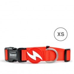 Coleira Dashi Solid Colors Vermelha XS