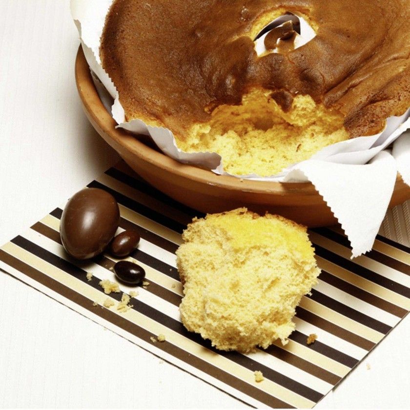 Forma Pão de Ló Barro Liso Forma Pão de Ló Barro Liso