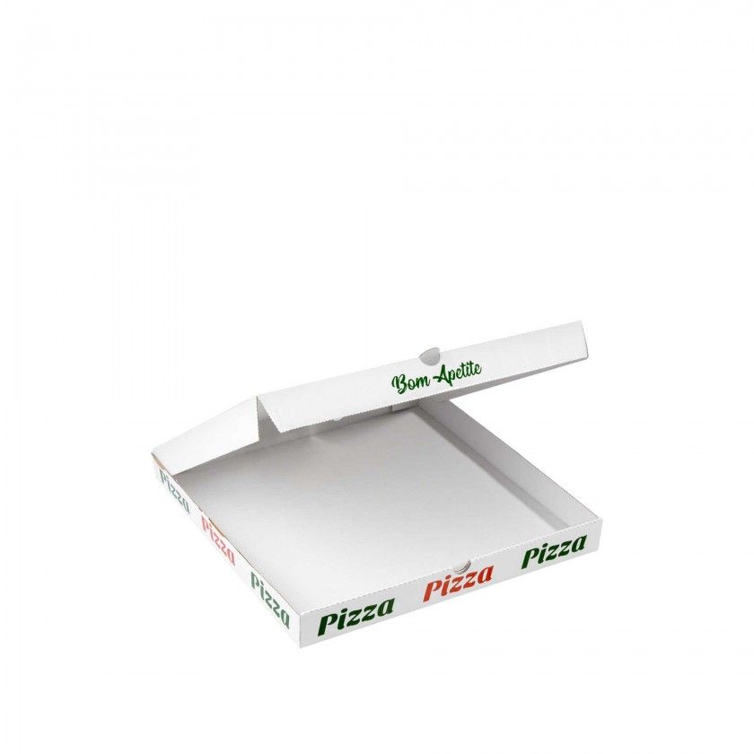 Caixa para Pizza Micro 29X29X4.5cm Pack 100 Caixa para Pizza Micro 29X29X4.5cm Pack 100
