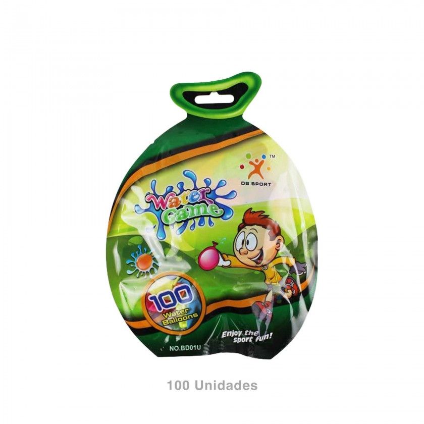 Balões de Água 100 Unidades Balões de Água 100 Unidades