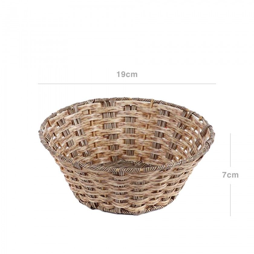 Cesto Po Vime Redondo 19X7cm