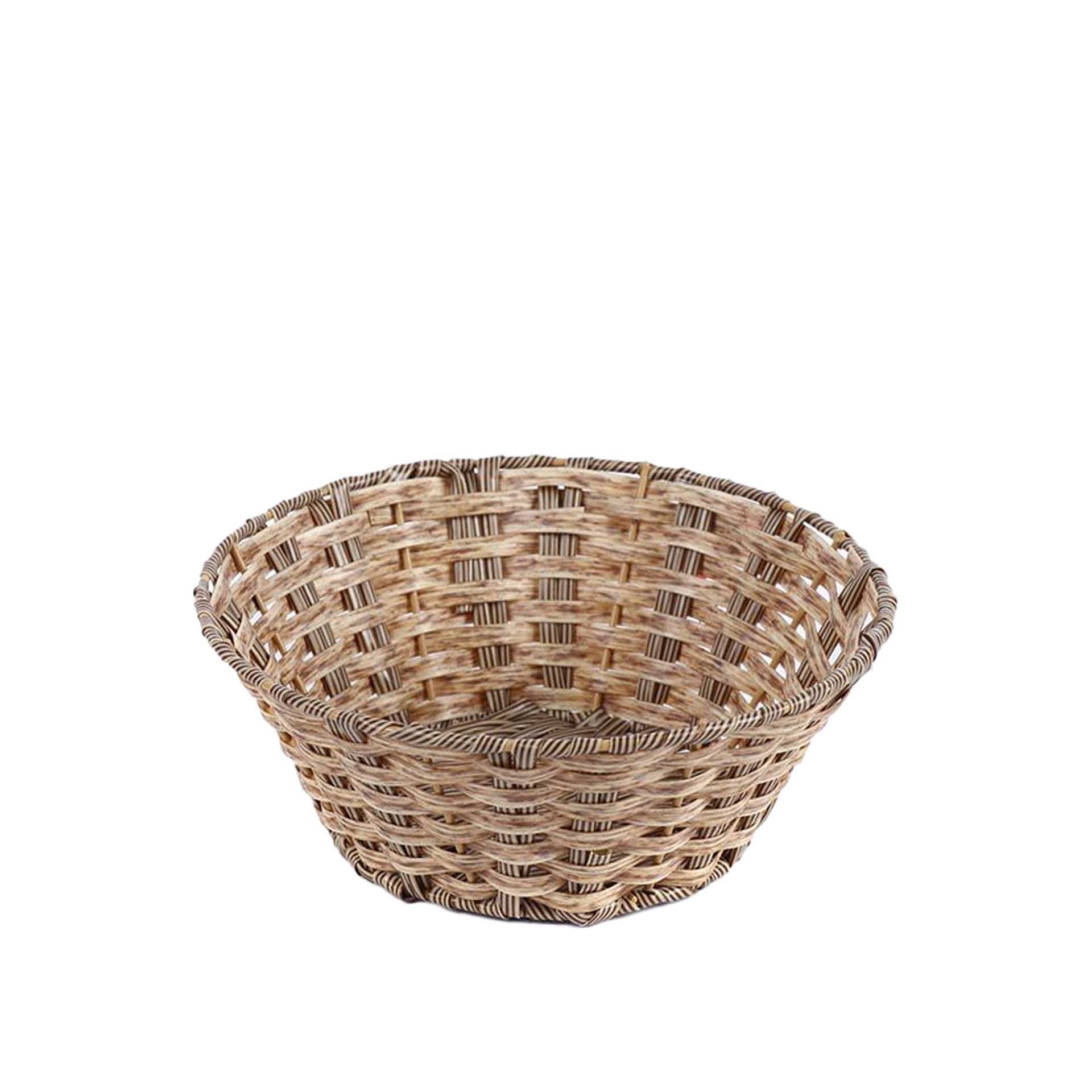Cesto Pão Vime Redondo 19X7cm