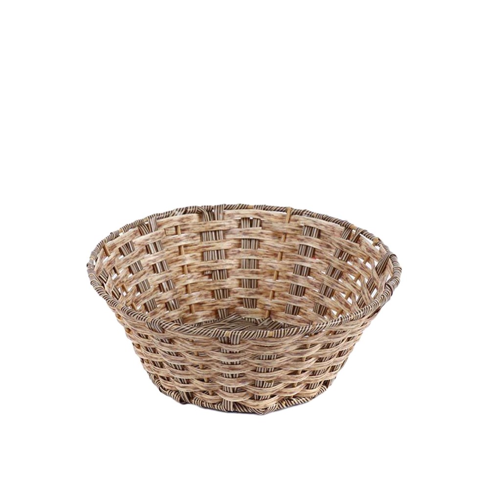 Cesto P�o Vime Redondo 19X7cm
