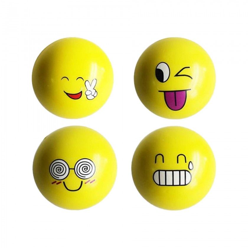 Bola Relaxamento Emojis Sortidos 6cm Bola Relaxamento Emojis Sortidos 6cm