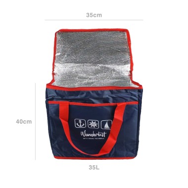 Lancheira Térmica Praia 35L 40X25X35cm