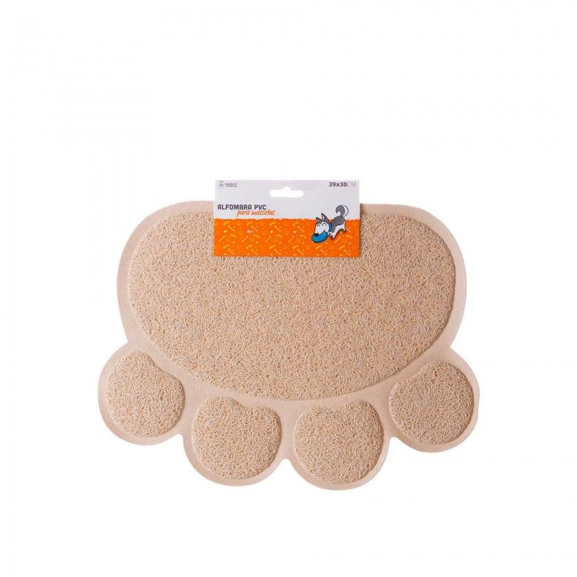 Tapete Animais Pvc Cor Sortida 39.5X30cm Tapete Animais Pvc Cor Sortida 39.5X30cm