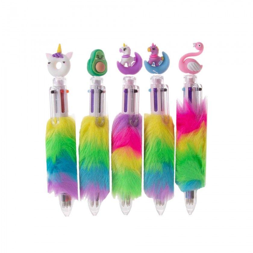 Caneta com Boneco 6 Cores Caneta com Boneco 6 Cores