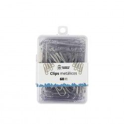 Clips Metal Cinzento 50mm 60 Unidades