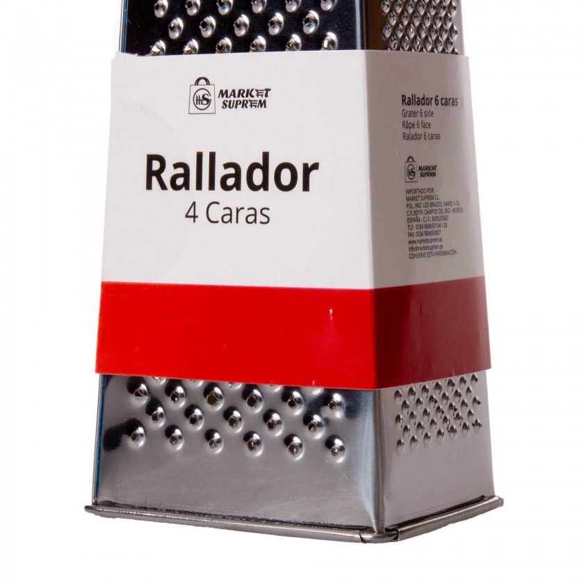 Ralador 4 Faces 9X7X21cm Ralador 4 Faces 9X7X21cm