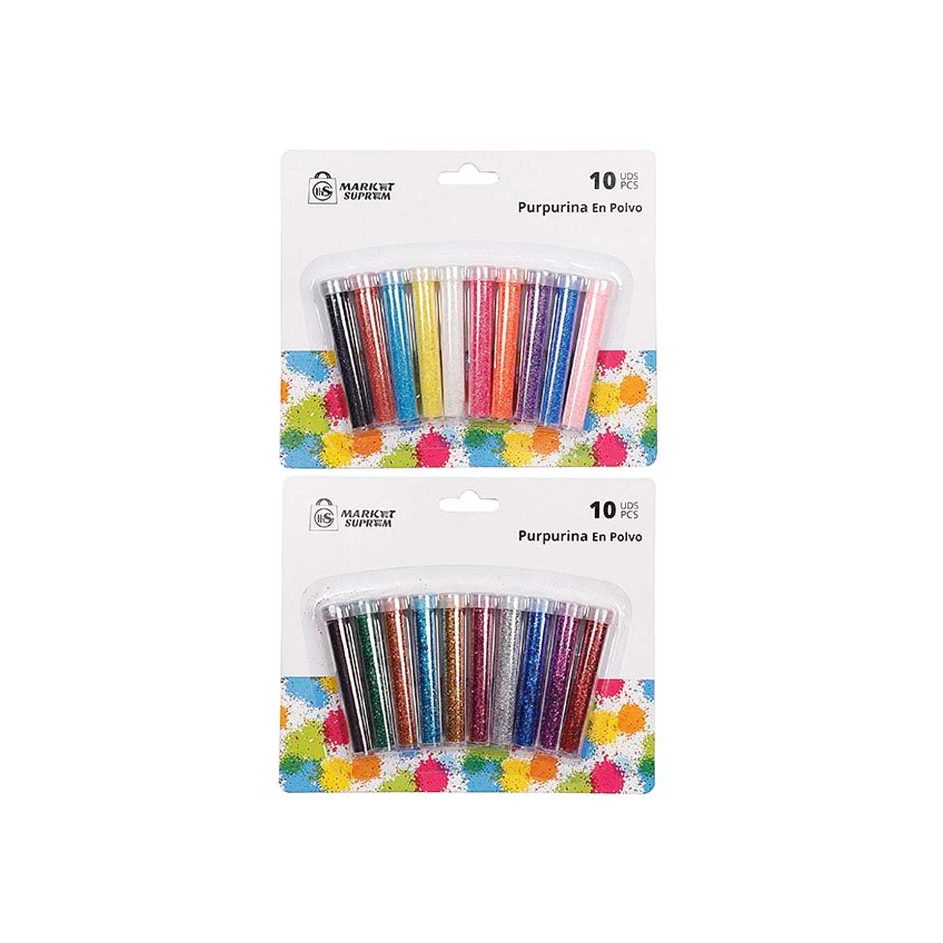 Frasco Purpurinas 10 Cores