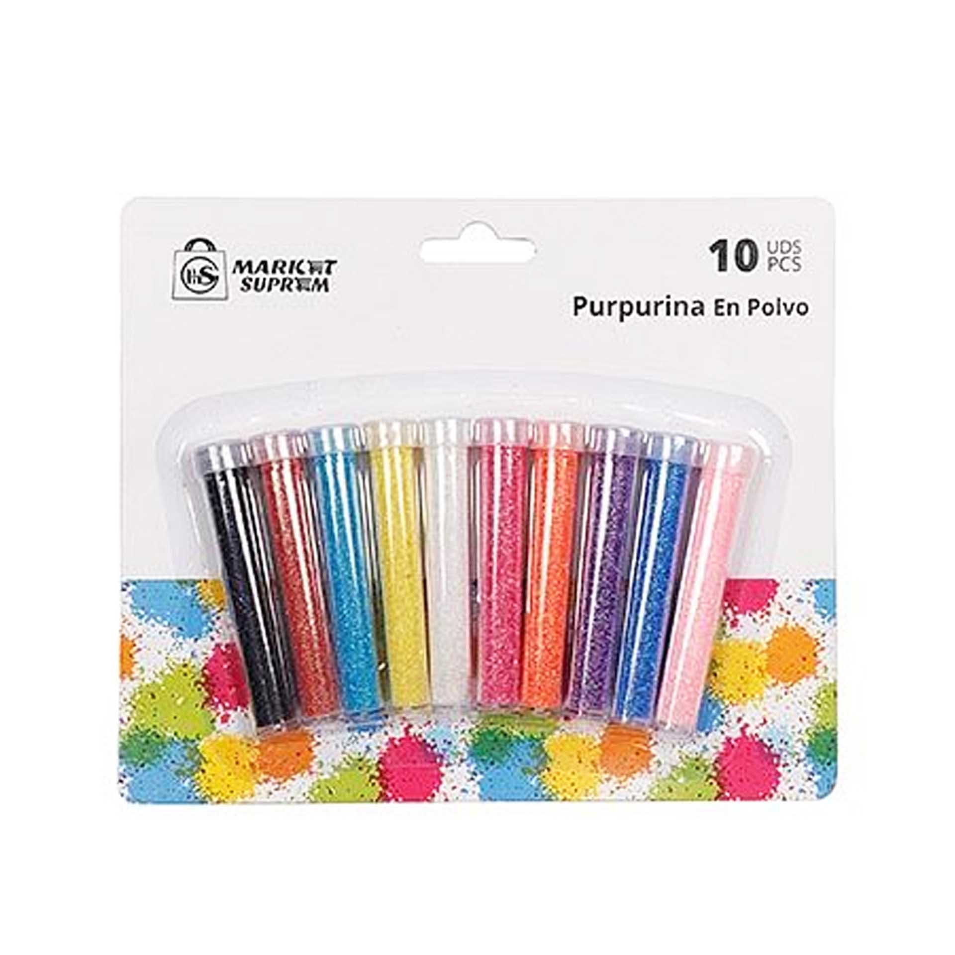 Frasco Purpurinas 10 Cores