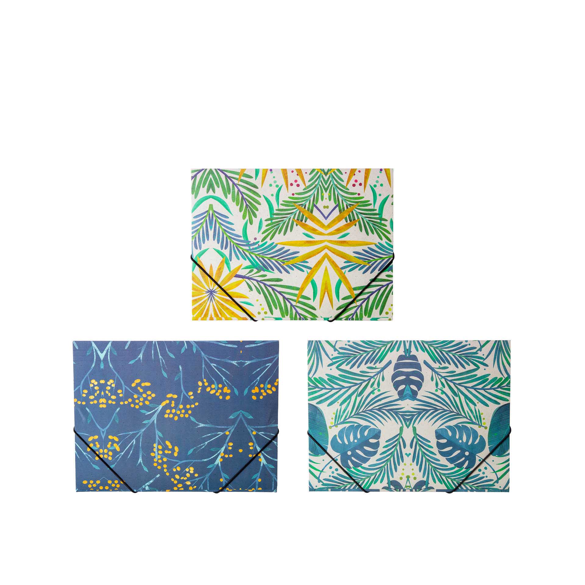 Capa Cartão com Elásticos 31.5X23.8cm