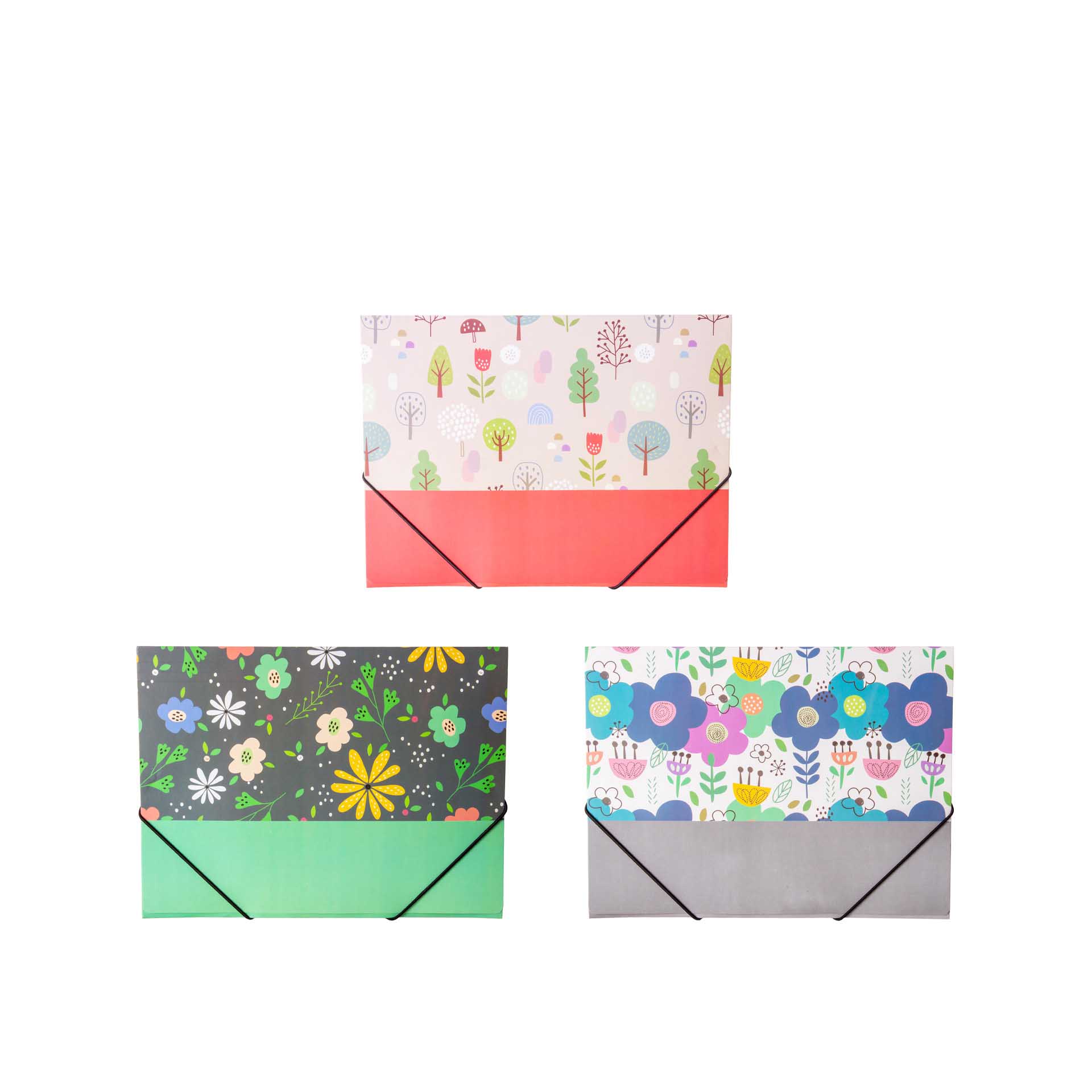 Capa Cartão com Elásticos 31.5X23.8cm