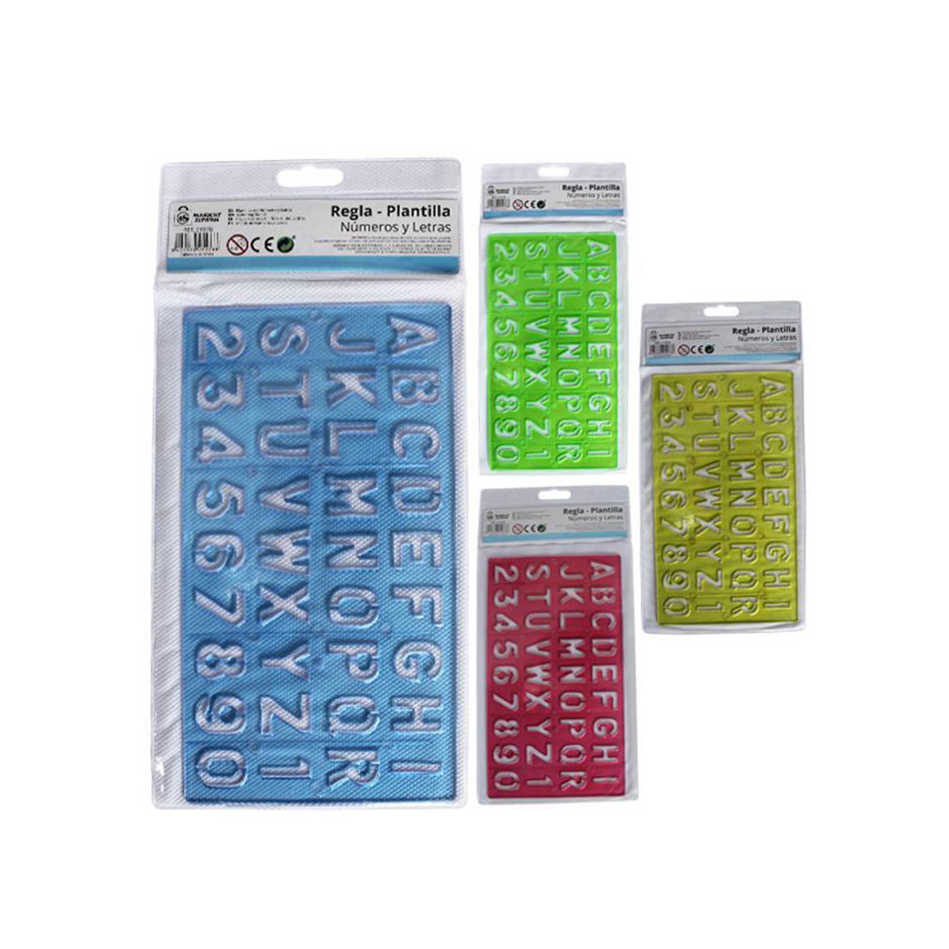 Régua Modelo Números / Letras