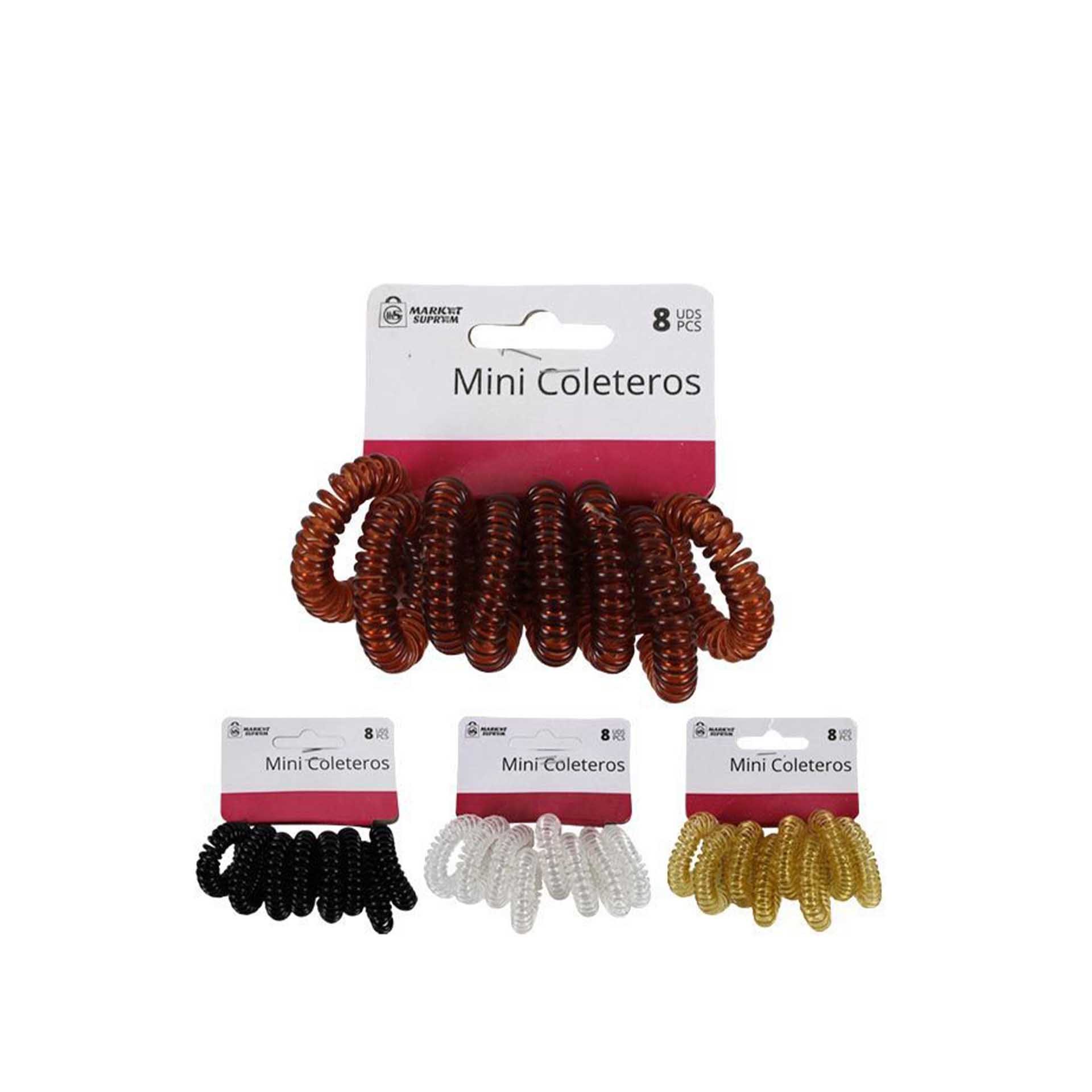 Fita Cabelo Espiral Pack 8