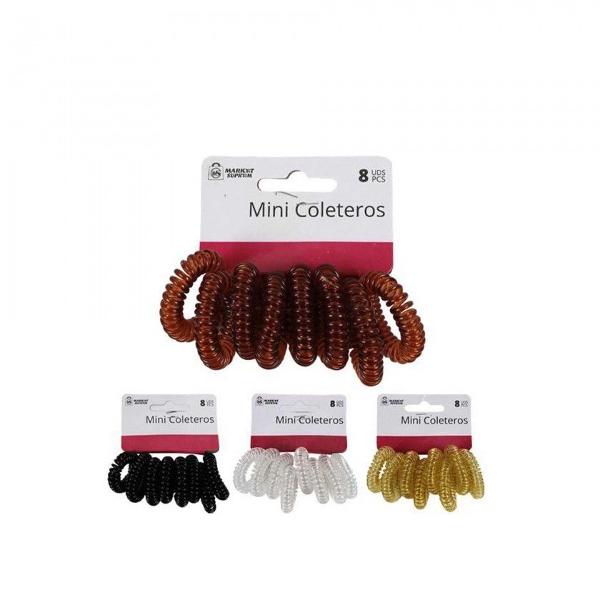 Fita Cabelo Espiral Pack 8