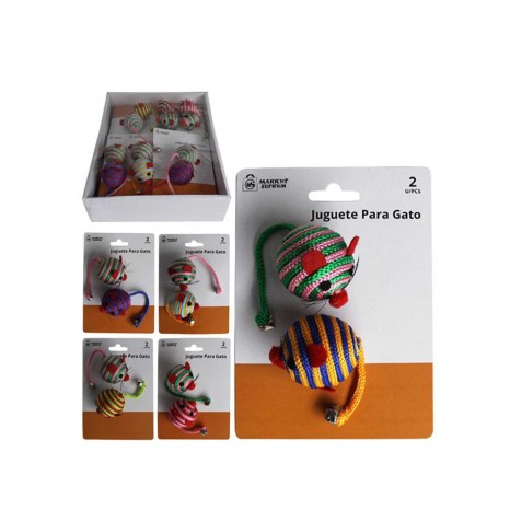 Brinquedo Gato 11.5X5cm Pack 2 - Image product