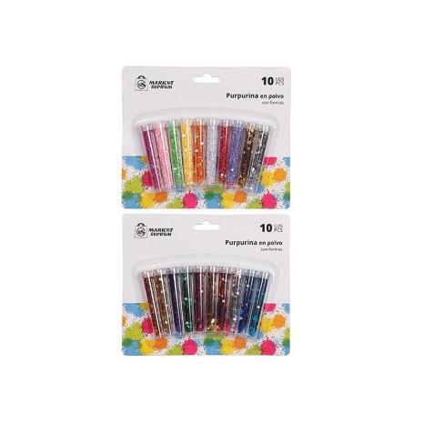 Frasco Purpurinas 10 Cores - Image product