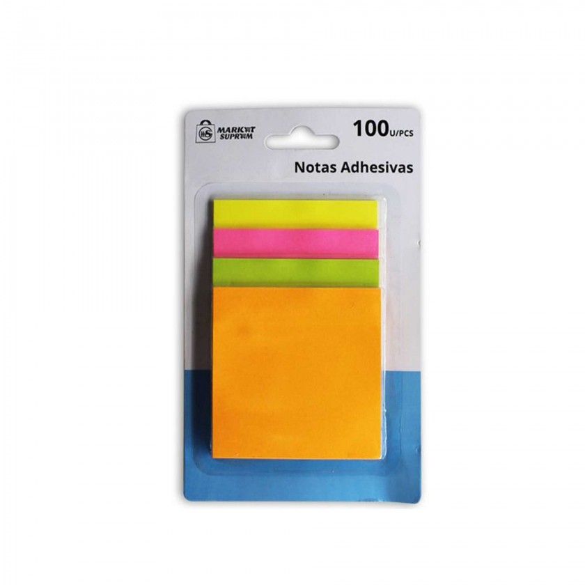 Notas Adesivas  Market Suprem 100F 76X76mm