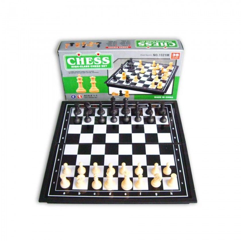 Jogo Xadrez Magntico 19.5X19.5X1.7cm