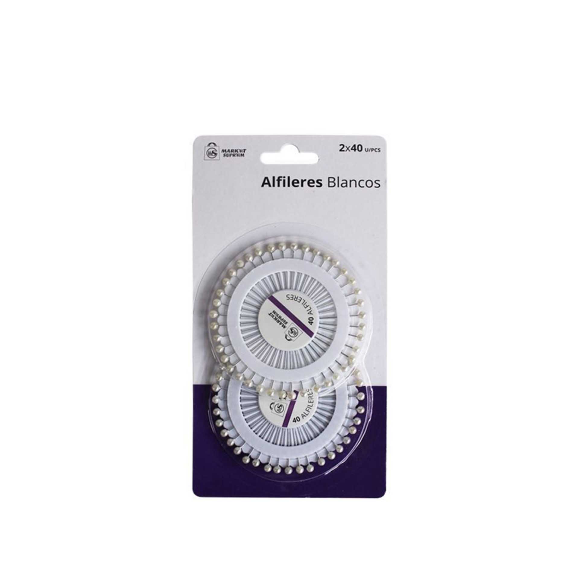 Alfinetes 2X40 Unidades