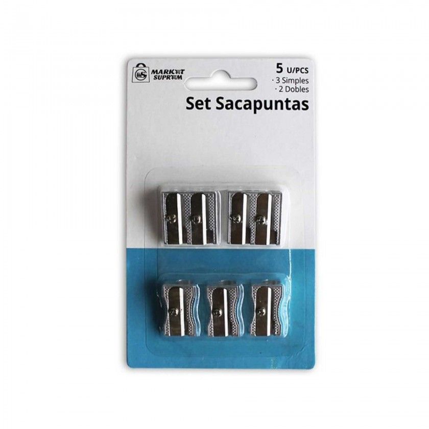 Apara Lápis Alumínio Pack 5 Apara Lápis Alumínio Pack 5