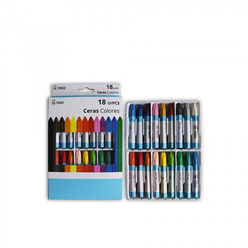 L�pis Cera 18 Cores