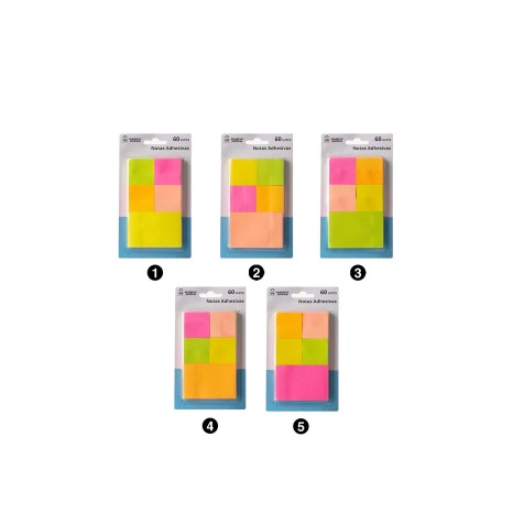 Notas Adesivas Market Suprem 5X60 Folhas - Image product