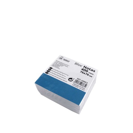 Bloco Notas Adesivas Market Suprem Branco 400 Folhas 7.6X7.6cm - Image product