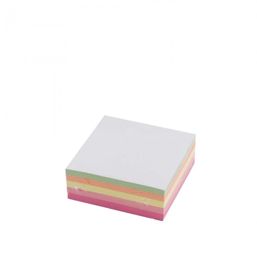 Bloco Notas Adesivas Market Suprem Multicor 400 Folhas 7.6X7.6cm Bloco Notas Adesivas Market Suprem Multicor 400 Folhas 7.6X7.6cm
