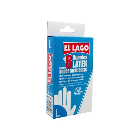 Luvas Latex com Pó Pack 8 - Image product