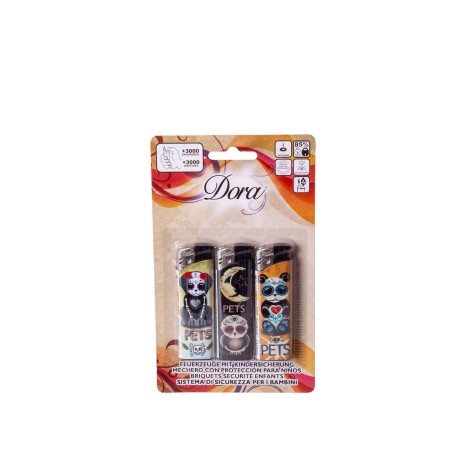 Isqueiro Pets Pack 3 - Image product