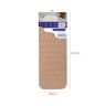 Tapete Banheira Bege 880gr 36X97cm